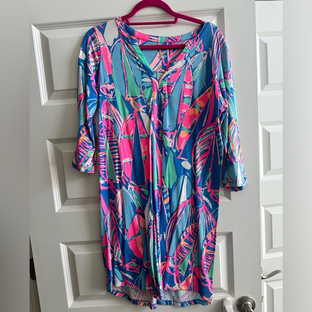 Lilly Pulitzer Sailboat Dress Size M